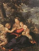 Pietro da Cortona Holy Family Resting on the Flight to Egypt oil